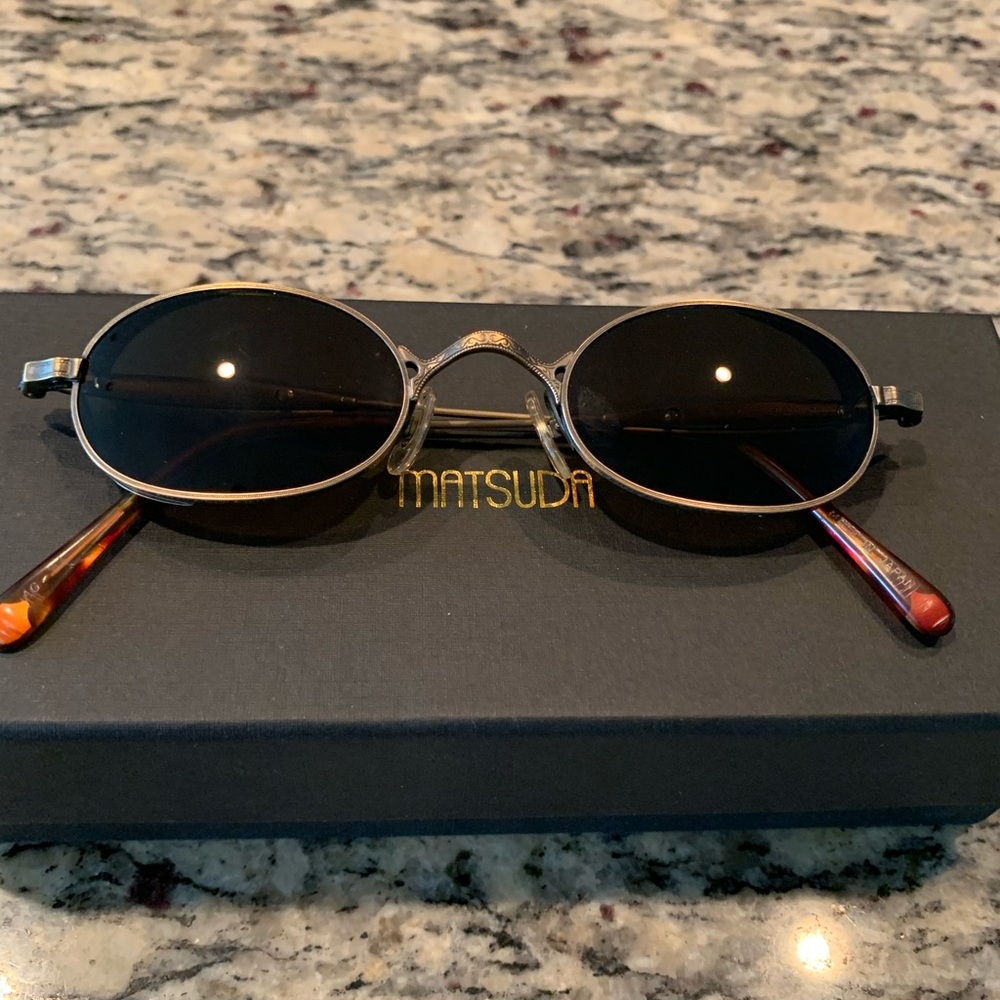 ⭐️マサ⭐️ Matsuda | Accessories | Matsuda 608 Matte Gold Sunglasses 1990s